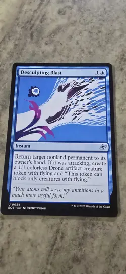Desculpting Blast Edge of Eternities Regular Instant Uncommon MTG NM - Image 1
