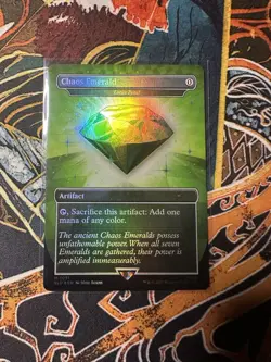Chaos Emerald - Lotus Petal (7031) Secret Lair Drop Foil - Image 1