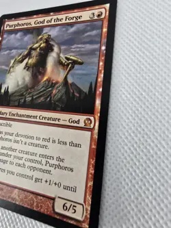 Wizards Purphoros God of the Forge 2013 Legendary Red Enchantment Creature 6/5 … - Image 3
