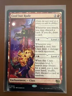 MTG Teenage Mutant Ninja Turtles Cool but Rude 0089 NM Rare - Image 1