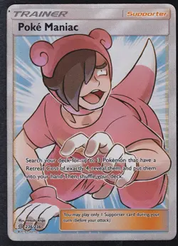 Poke Maniac 236/236 Full Art Trainer Holo Rare Pokemon Card - Unified Minds - Image 1