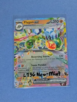 Flygon Ex 106/191 Double Rare Holo New Mint Sv08 Surging Sparks Pokemon TCG - Image 1