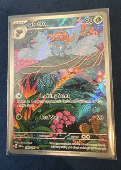 Pokemon TCG Gloom 198/197 Sv03: Obsidian Flames Illustration Art - Image 1