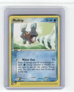 Mudkip Dragon Common Pokemon Near Mint or Better - Image 1