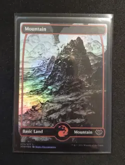 Mountain 275 Foil - MTG - Innistrad: Crimson Vow LP - Image 1