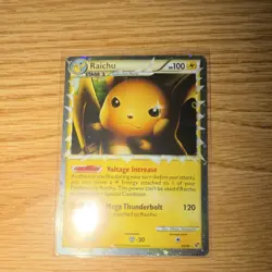 Pokemon Raichu Prime 83/90 Undaunted Ultra Rare Holo Stage 1 100 HP English - Image 1
