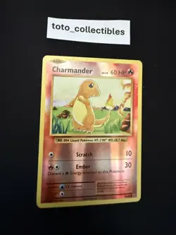 Charmander 9/108 Pokemon Evolutions Reverse Holo Common NM - Image 1