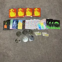 Pokemon Tcg Coins & Sleeves Pikachu Dividers Accessories Game Freak Nintendo A1 - Image 1