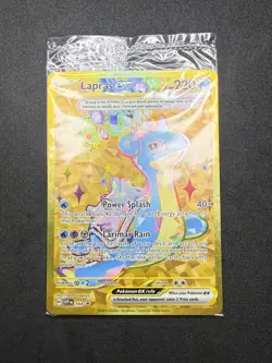 Lapras ex SVP164 | Pokemon TCG Terapagos ex Ultra Premium Collection | Sealed NM - Image 1