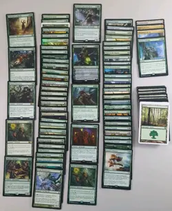 Magic 100 Commander Deck Dwynen Elf Lifegain ELFGAIN! MTG READY TO PLAY - Image 1