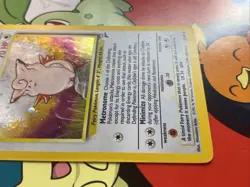 Clefable 5/130 Holo Rare MP Pokemon TCG Base Set 2 MP SWIRL - Image 3
