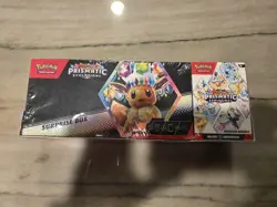 Pokemon Prismatic Evolutions Sam’s Club Exclusive Surprise Box + Booster Bundle - Image 1