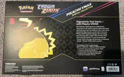 Pokemon TCG Sword & Shield Crown Zenith Pikachu VMAX Special Collection Box - Image 2