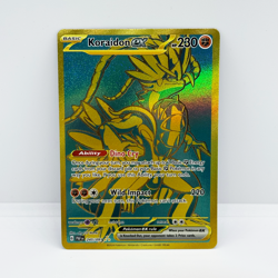 Koraidon Ex 245/091 Paldean Fates Gold Hyper Rare Holo NM/Mint Pokemone TCG UK - Image 3