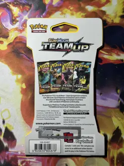 Pokemon TCG Team Up Sleeved Booster Pack Pikachu & Zekrom New & Factory Sealed - Image 2