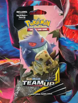 Pokemon Sun And Moon Team Up Sleeved Booster Pack Art Set (Factory Sealed) - Image 3