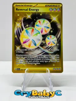 Pokemon Reversal Energy 266/182 Paradox Rift Scarlet & Violet Hyper Rare - Image 1