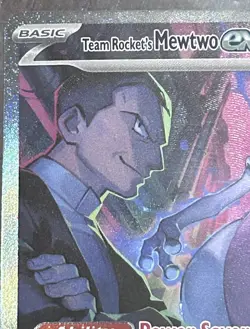 Pokemon Team Rocket’s Mewtwo ex 231/182 SIR Destined Rivals Near Mint - Image 5