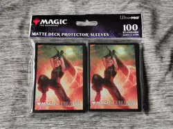 MTG Final Fantasy - Cloud, Ex-Soldier 100x Deck Protector Sleeves - Image 1