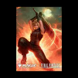 MTG Final Fantasy - Cloud, Ex-Soldier 100x Deck Protector Sleeves - Image 2