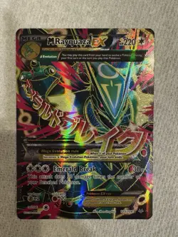 Pokemon M Rayquaza EX 105/108 Roaring Skies Full Art Ultra Rare Holo NM - Image 1
