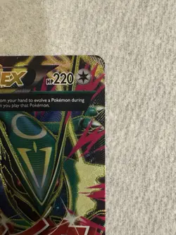 Pokemon M Rayquaza EX 105/108 Roaring Skies Full Art Ultra Rare Holo NM - Image 2