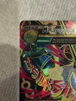 Pokemon M Rayquaza EX 105/108 Roaring Skies Full Art Ultra Rare Holo NM - Image 3
