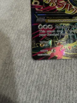 Pokemon M Rayquaza EX 105/108 Roaring Skies Full Art Ultra Rare Holo NM - Image 4