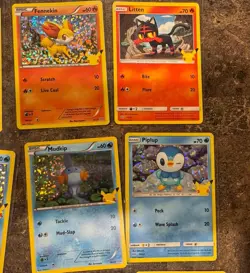 2021 Pokemon 25th Anniversary McDonalds Full COMPLETE SET - 19/25 Holo - Image 5