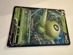Pokemon Celebi V 190 HP Ultra Rare 007/198 Chilling Reign Holo English - Image 3