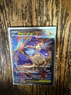 Pokemon 2025 Mega Evolution Mega Latias EX #181/132 Special Illustration Rare NM - Image 1