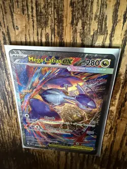 Pokemon 2025 Mega Evolution Mega Latias EX #181/132 Special Illustration Rare NM - Image 4
