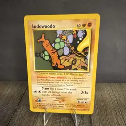 Pokemon Sudowoodo 26/64 Neo Revelation Regular Rare Basic 60 HP Unlimited - Image 1