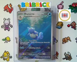 Carte pokemon Wartortle Carabaffe MEW 151 171/165 EN - Image 1