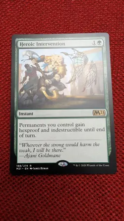 🔥 Heroic Intervention M21 Regular - #295 MTG - Image 1