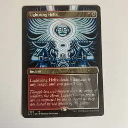 MTG Magic The Gathering Lightning Helix Secret Lair Boros Instant Commander - Image 1