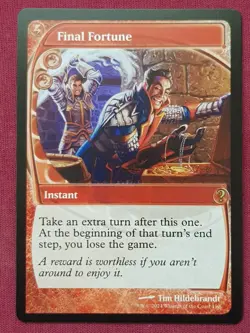 Magic The Gathering MYSTERY BOOSTER 2 MB2 FINAL FORTUNE red card MTG - Image 1