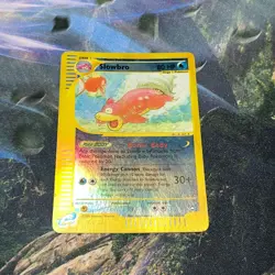 Slowbro ~ 33/147 ~ Reverse Holo ~ AQUAPOLIS ~ HEAVY PLAY ~ Pokemon Card - Image 1