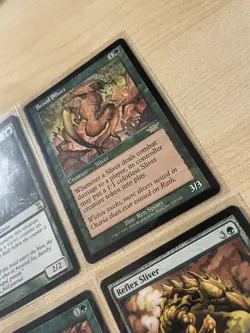 Lot Of Green Cuddly Forest Slivers That Need A Home. Lot Of 8 Mtg Cards - Image 2