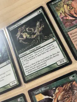 Lot Of Green Cuddly Forest Slivers That Need A Home. Lot Of 8 Mtg Cards - Image 3