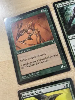 Lot Of Green Cuddly Forest Slivers That Need A Home. Lot Of 8 Mtg Cards - Image 5
