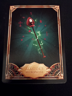 Hazbin Hotel Season 1 2nd Edition Card - Alastors Microphone 04/50 - Non Foil - Image 1