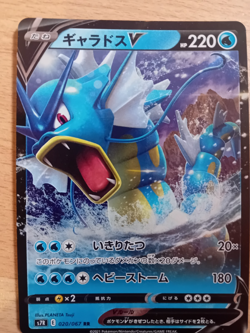 POKEMON JAPANESE CARD RARE HOLO CARTE Gyarados 020/067 RR S7R JAPAN MINT - Image 1