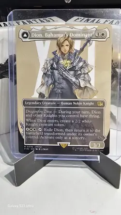 Dion, Bahamut's Dominant (Borderless) Final Fantasy Regular - Image 1