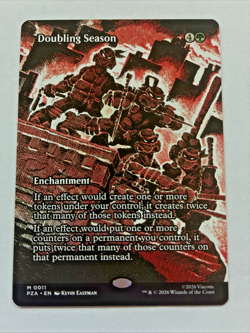 Doubling Season 1x Teenage Mutant Ninja Turtles Source Material MTG M/NM - Image 1