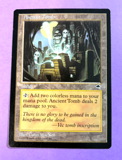 Ancient Tomb - Tempest # MTG Magic The Gathering LP-NM * Free Shipping - Image 1