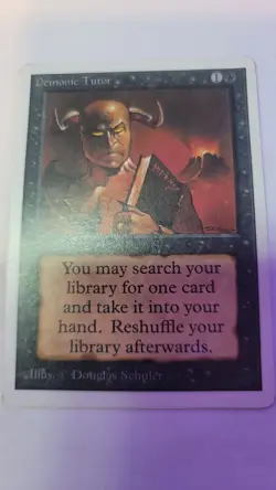 MTG Demonic Tutor Unlimited Edition Regular - Image 1
