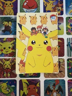 Pokemon Charizard Vintage Pocket Monsters Vending HOLO Prism Sticker 1998 Bandai - Image 5