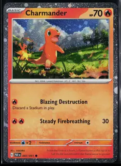 Charmander (Cosmos Holo) 007/091 Misc. Cards Pokemon NM - Image 1
