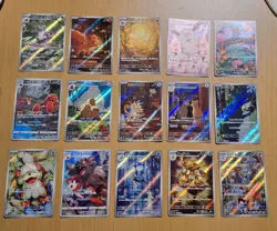 Joblot 58 Japanese 151 Kanto AR CHR SAR Pokemon Cards Bundle Set Read Descriptio - Image 2